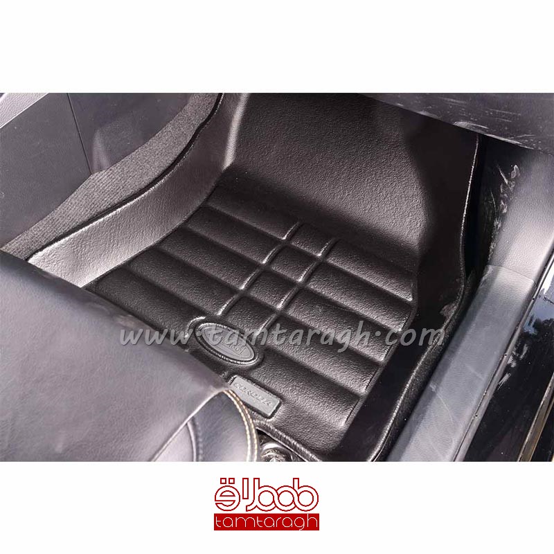 کفپوش سه بعدی چرمی تویوتا کرولا برند بابل