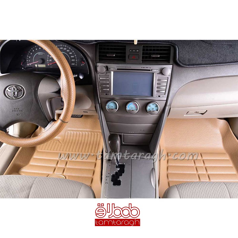 کفپوش سه بعدی چرمی تویوتا کمری برند بابل