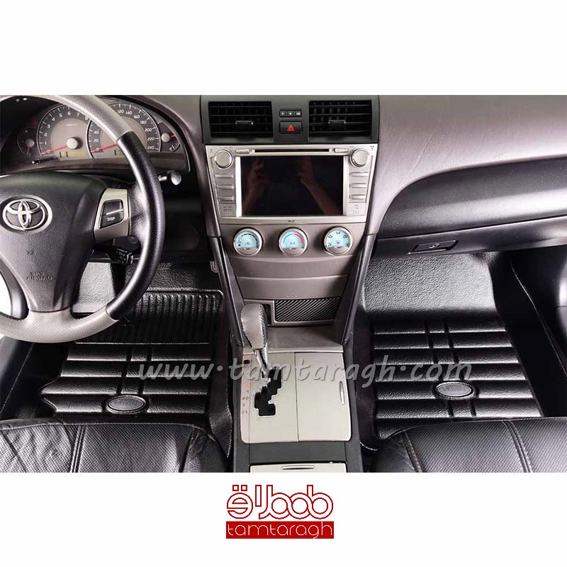 کفپوش سه بعدی چرمی تویوتا کمری برند بابل