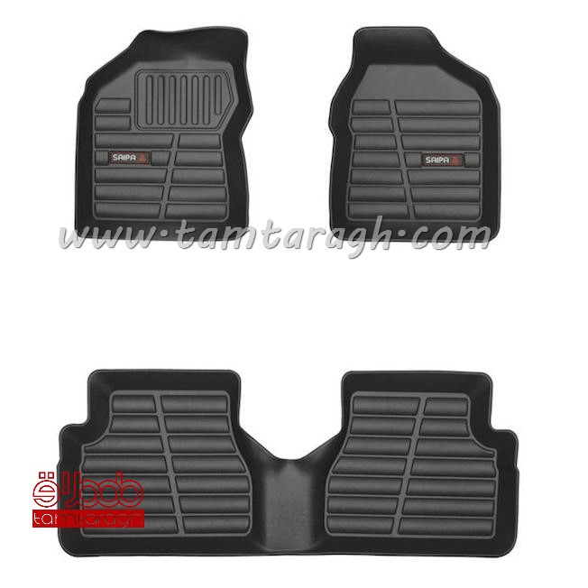 کفپوش سه بعدی چرمی تیبا و ساینا برند گیلان