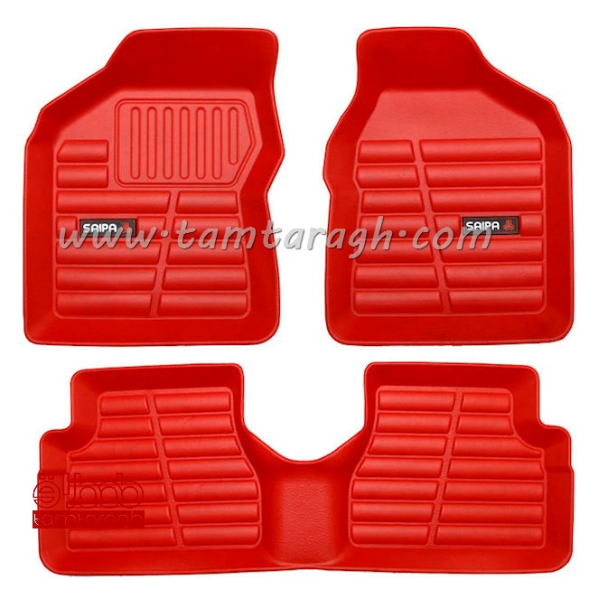 کفپوش سه بعدی چرمی تیبا و ساینا برند گیلان