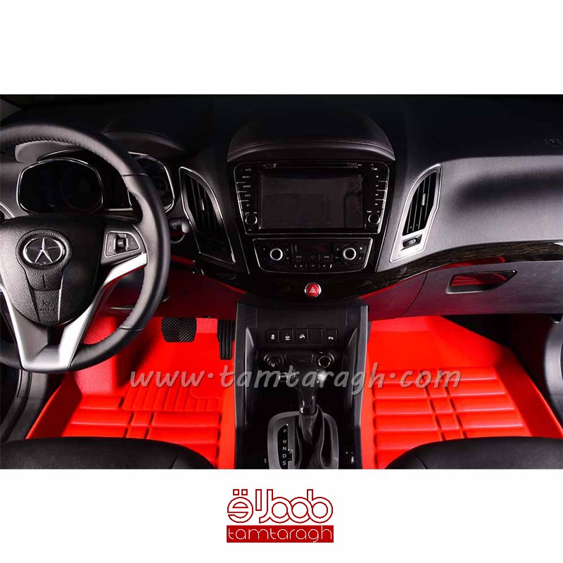 کفپوش سه بعدی چرمی جک S5 برند بابل