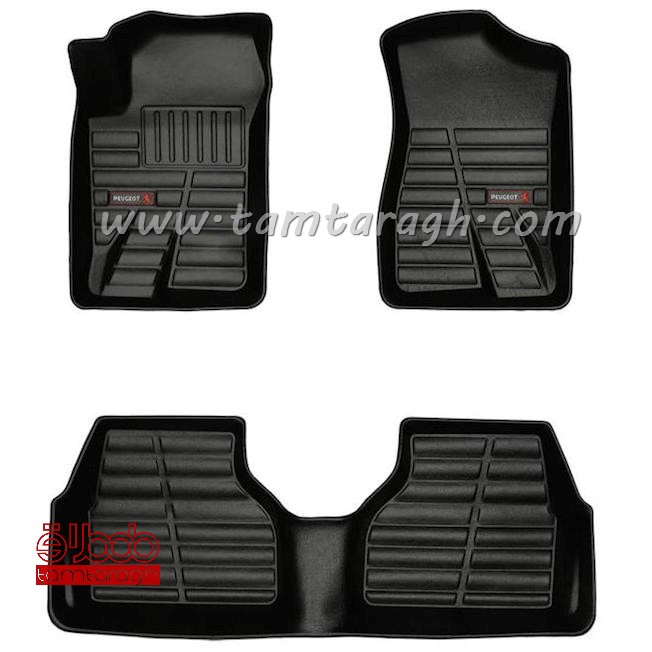 کفپوش سه بعدی چرمی سمند برند گیلان