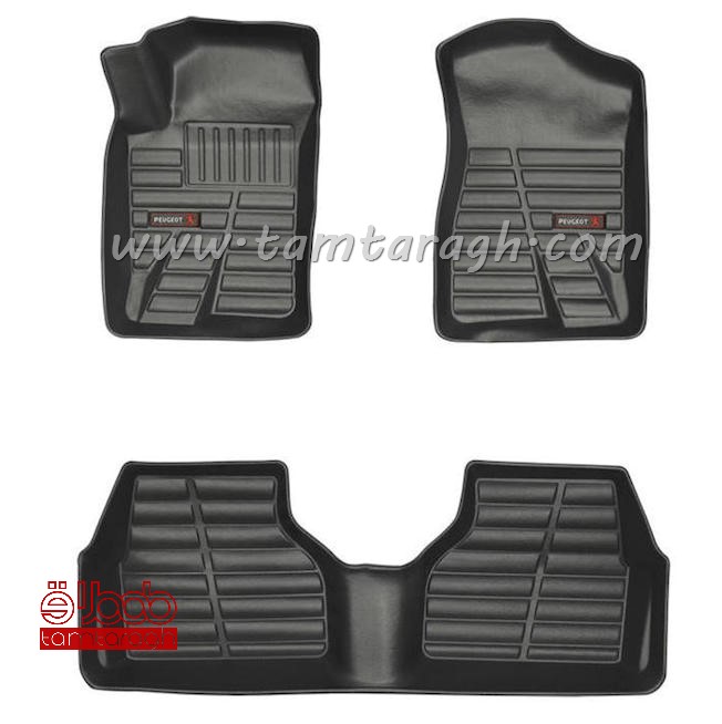 کفپوش سه بعدی چرمی سمند برند گیلان