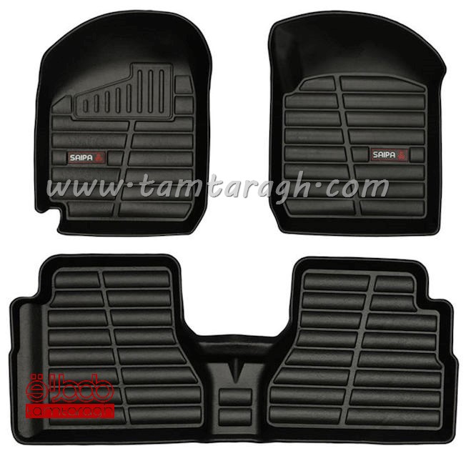 کفپوش سه بعدی چرمی پراید برند گیلان