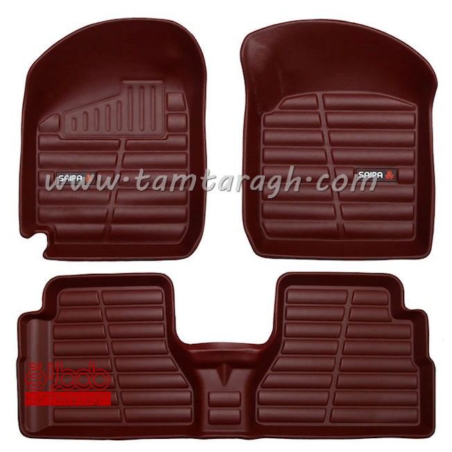 کفپوش سه بعدی چرمی پراید برند گیلان