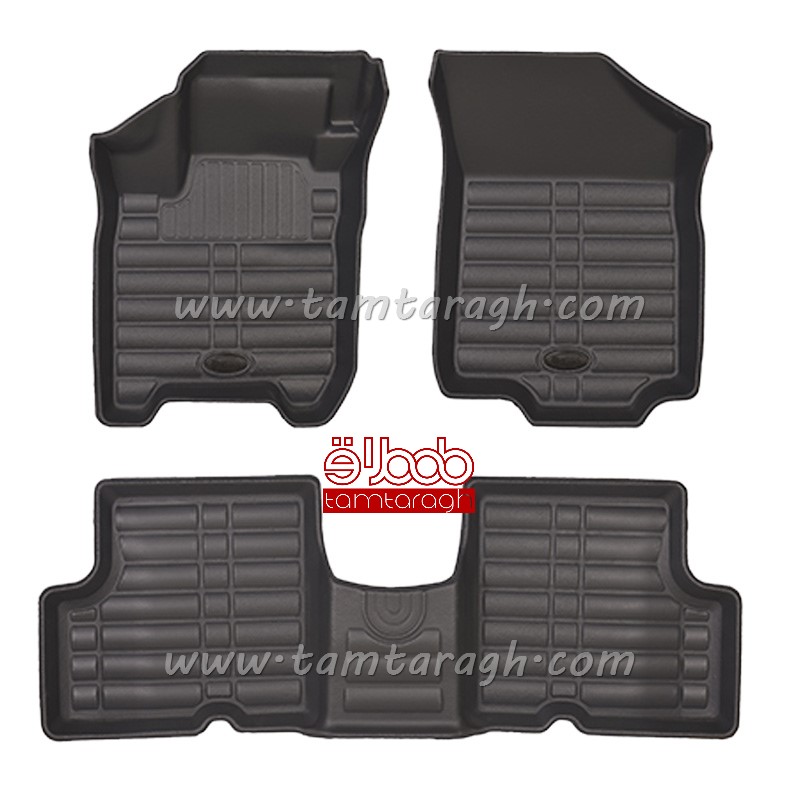 کفپوش سه بعدی چرمی رنو سیمبل برند بابل