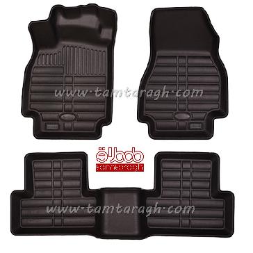 کفپوش سه بعدی چرمی رنو مگان برند بابل