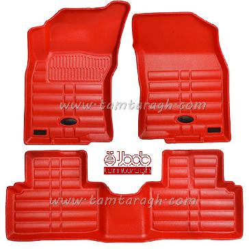 کفپوش سه بعدی چرمی رنو کولئوس برند بابل