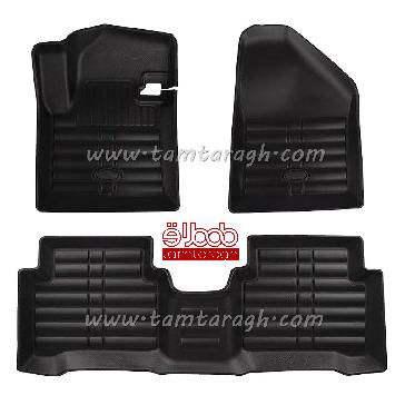 کفپوش سه بعدی چرمی سانتافه برند بابل