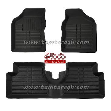 کفپوش سه بعدی چرمی ساینا برند بابل کفپوش سه بعدی چرمی ساینا برند بابل