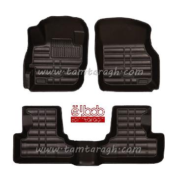 کفپوش سه بعدی چرمی مزدا3 برند بابل