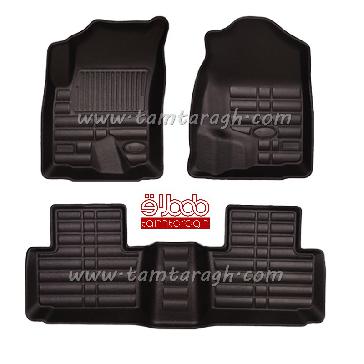 کفپوش سه بعدی چرمی هاوال H2 برند بابل