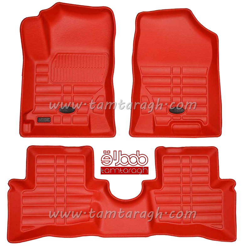 کفپوش سه بعدی چرمی هیوندای i20 برند بابل 