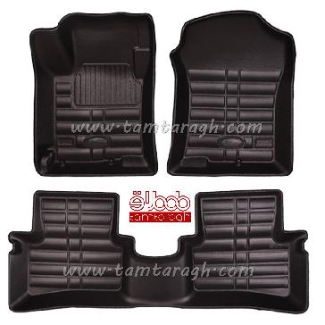 کفپوش سه بعدی چرمی هیوندای اکسنت برند بابل