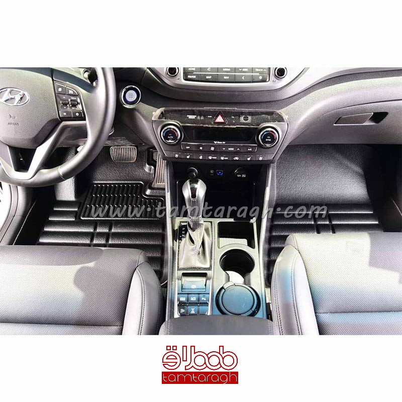 کفپوش سه بعدی چرمی هیوندای توسان (IX35) برند بابل