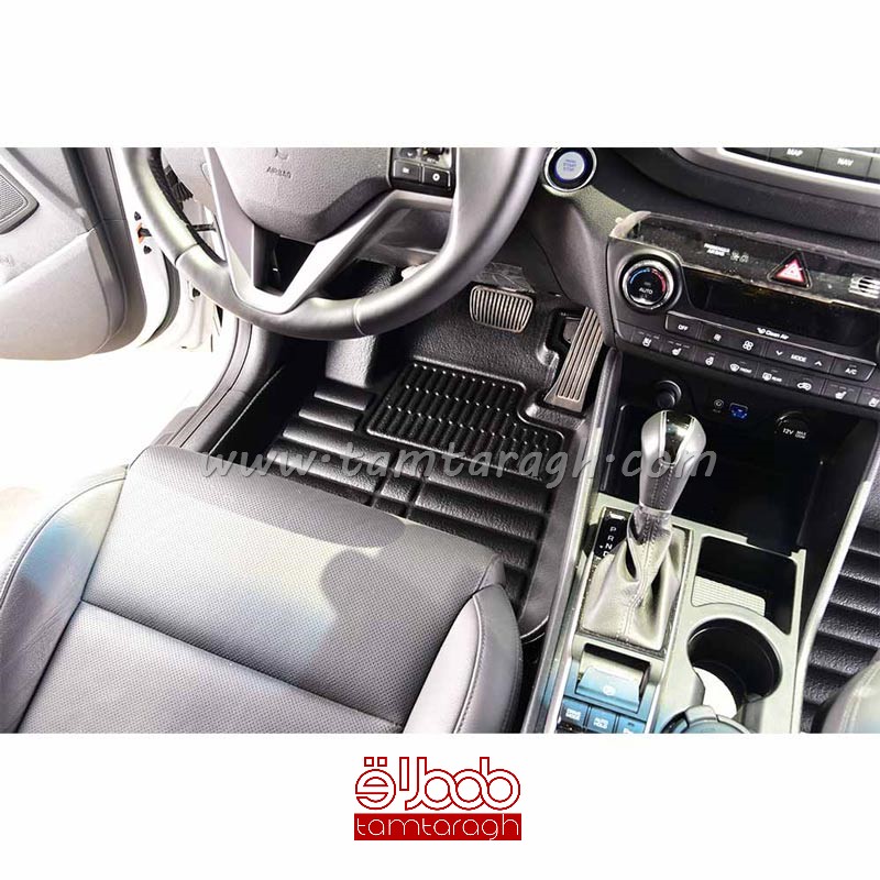 کفپوش سه بعدی چرمی هیوندای توسان (IX35) برند بابل