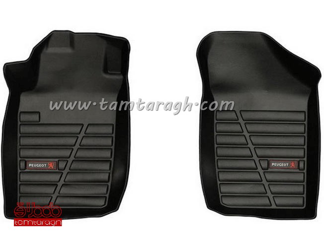 کفپوش سه بعدی چرمی پژو 207 برند گیلان