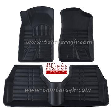 کفپوش سه بعدی چرمی پژو 405 برند بابل 