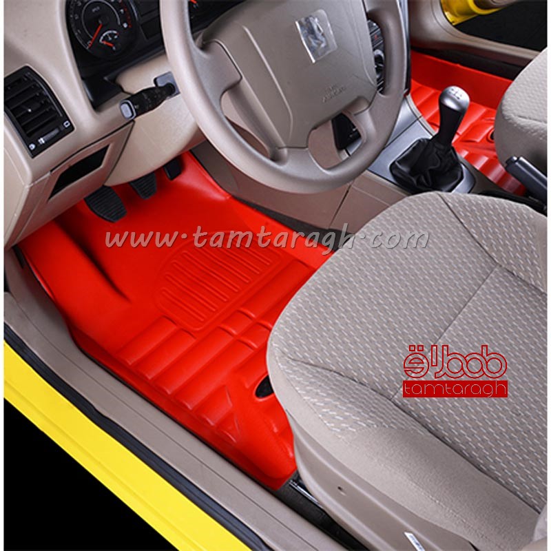 کفپوش سه بعدی چرمی پژو 405 برند بابل 