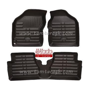 کفپوش سه بعدی چرمی کوییک برند بابل