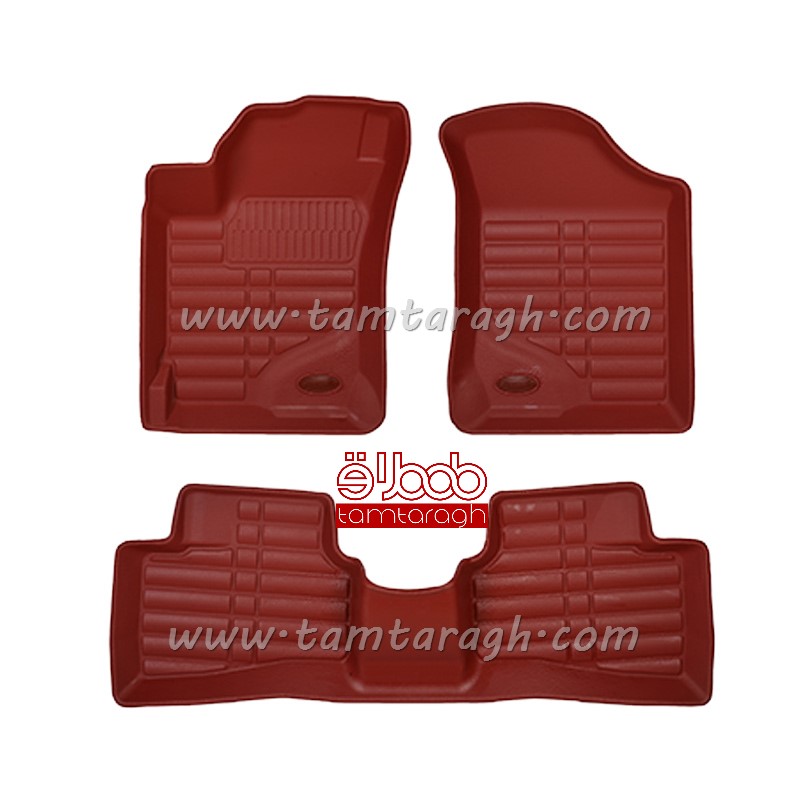 کفپوش سه بعدی چرمی کیا سراتو (سایپا) برند بابل