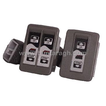 کلید شیشه بالابر لمسی اتومات پراید قدیم