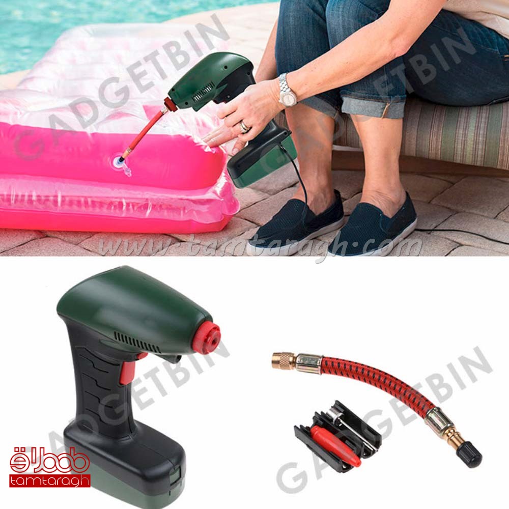 کمپرسور باد فندکی ماشین طرح Air Dragon (پمپ باد)