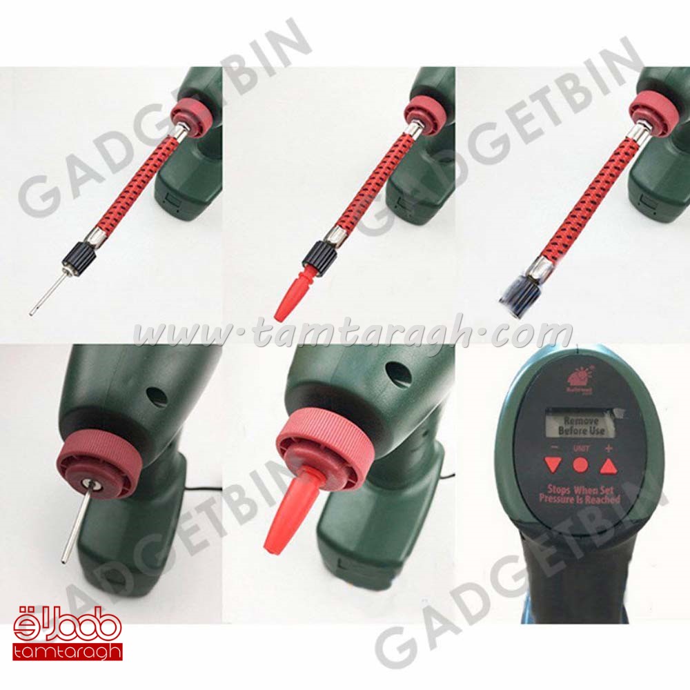 کمپرسور باد فندکی ماشین طرح Air Dragon (پمپ باد)