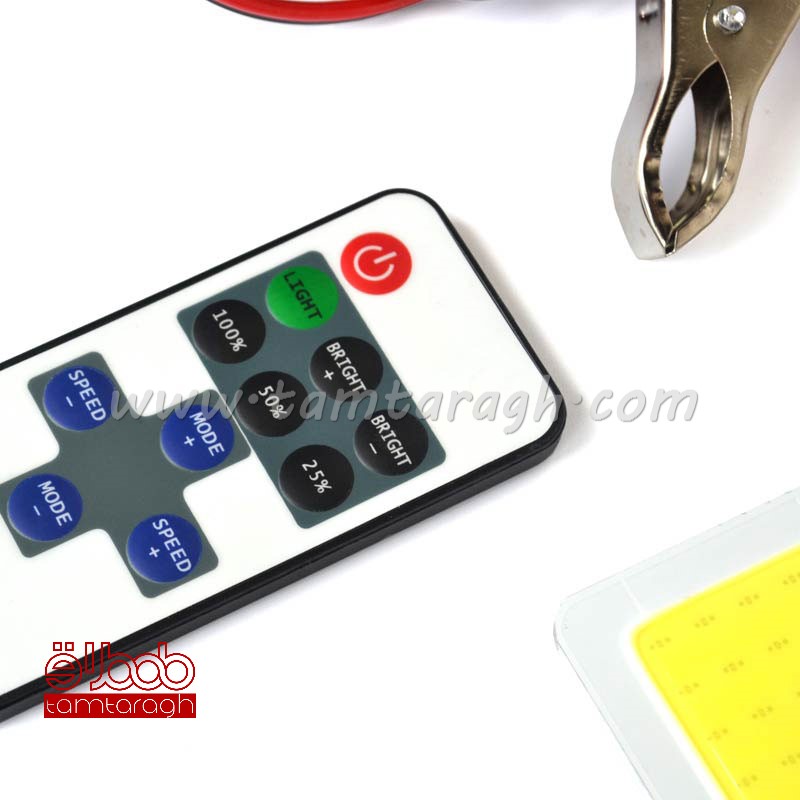 کمپینگ لایت 360 درجه 5 متری ریموت دار (چراغ سیار مسافرتی)