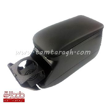 کنسول MP جا لیوان دار پژو 206 و 207 رنگ مشکی