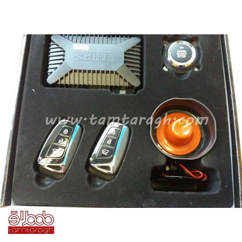 کی لس استارت اسکوتا SCUTA دارای دکمه Engine Start/Stop