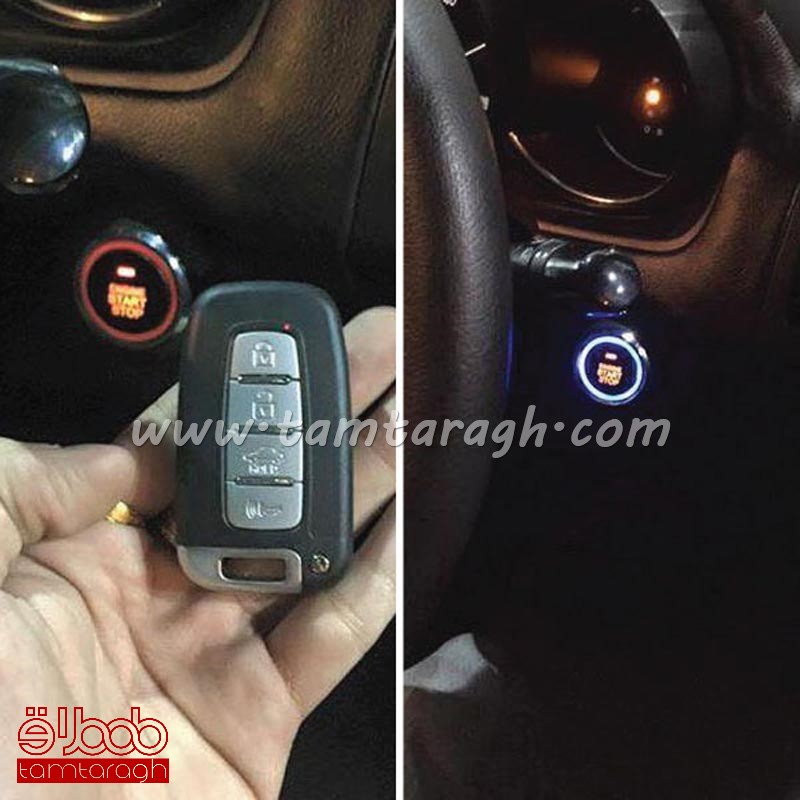 کی لس استارت اسکوتا SCUTA دارای دکمه Engine Start/Stop