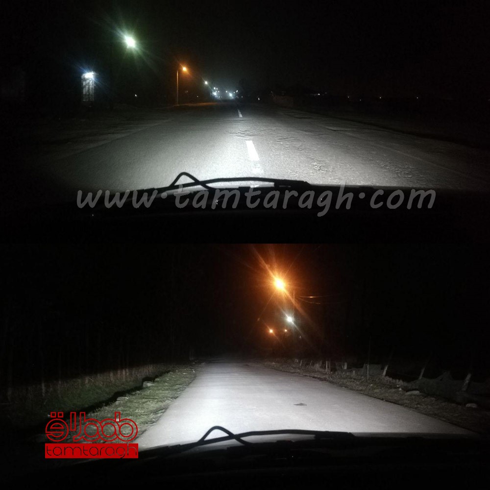 کیت زنون 55 وات جعبه آبی TTN