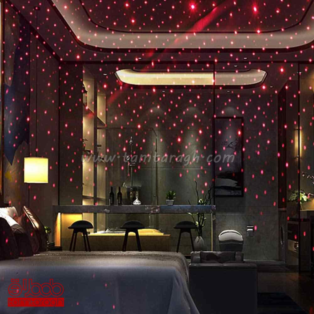 یو اس بی لیزری کهکشانی جهت نور پردازی سقف خودرو