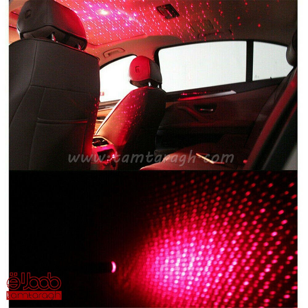 یو اس بی لیزری کهکشانی جهت نور پردازی سقف خودرو